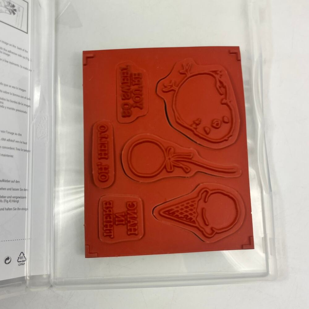 Stampin Up Balloon Celebration Greatest Greetings Honeycomb Blooms Birthday - Picture 9 of 16